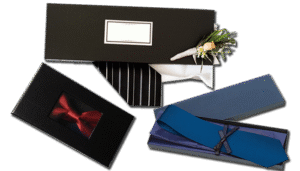 custom tie box